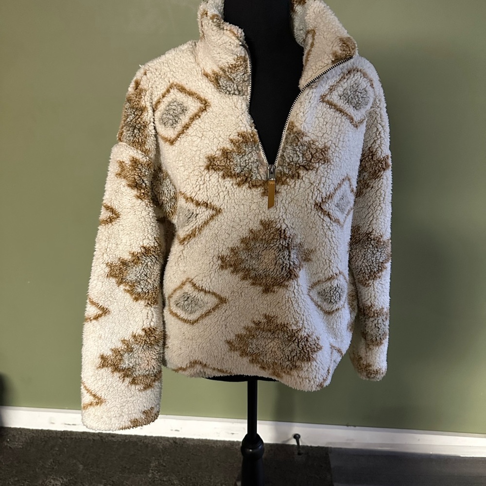 Fuzzy size small hoodies